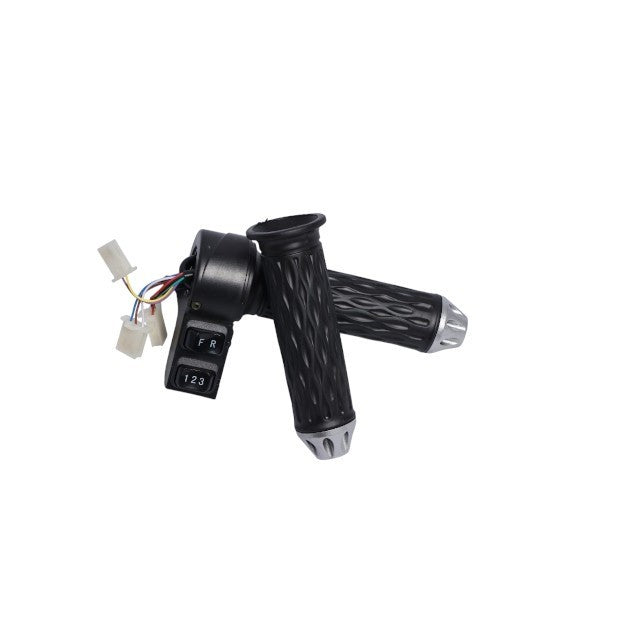 123 FR Throttle - with Waterproof switch and Chrome