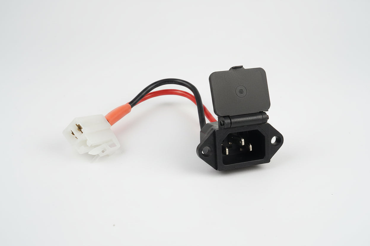 3 Pin Spring Charging Socket with Wire - Budget Friendly (BF) Quality