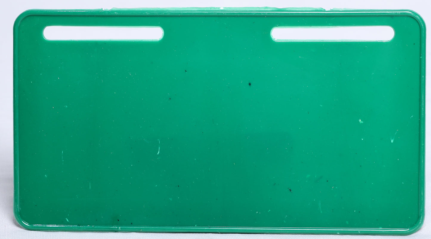Green Number Plate