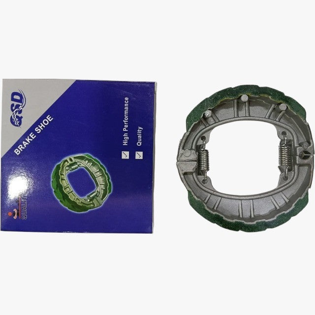 Model 3 - 110 MM Brake Shoe with Spring - Green - Low Quality