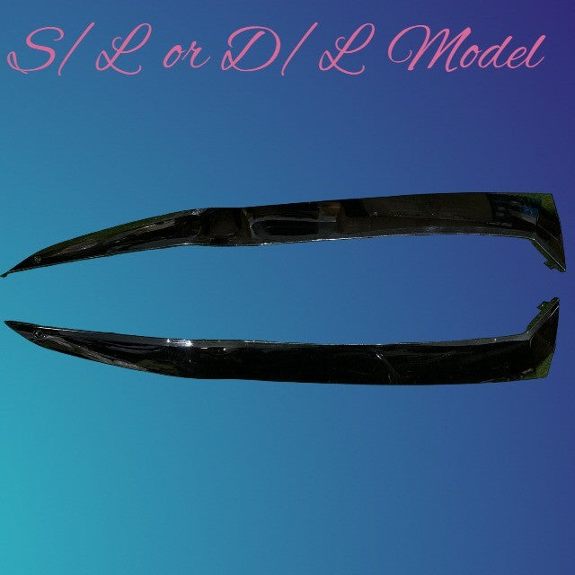 Single / Double Light Model - Side Trim - Black