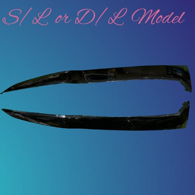 Single / Double Light Model - Side Trim - Black