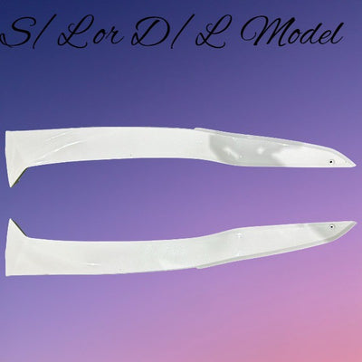 Single / Double Light Model - Side Trim - White