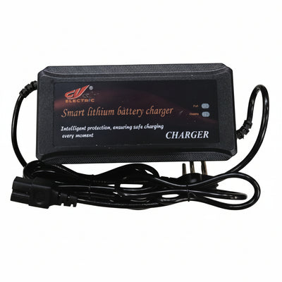 48v 6Amps - 54.4v Cut Off - Fiber Body - Li Ion Charger - Non-Warranty