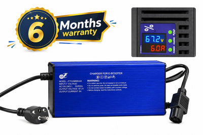 60v 6Amps - 67.2v Cut Off - METAL Body with DIGITAL DISPLAY - Value for Money (VFM) Quality - 6 Months Warranty