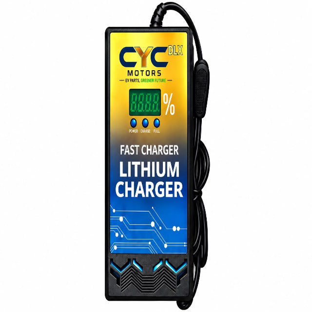 48v 6Amps - 54.2v Cut Off - FIBER Body - CYC - With Digital Display - Non-Warranty