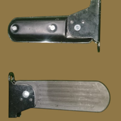 Zing Model Footrest - Black Color