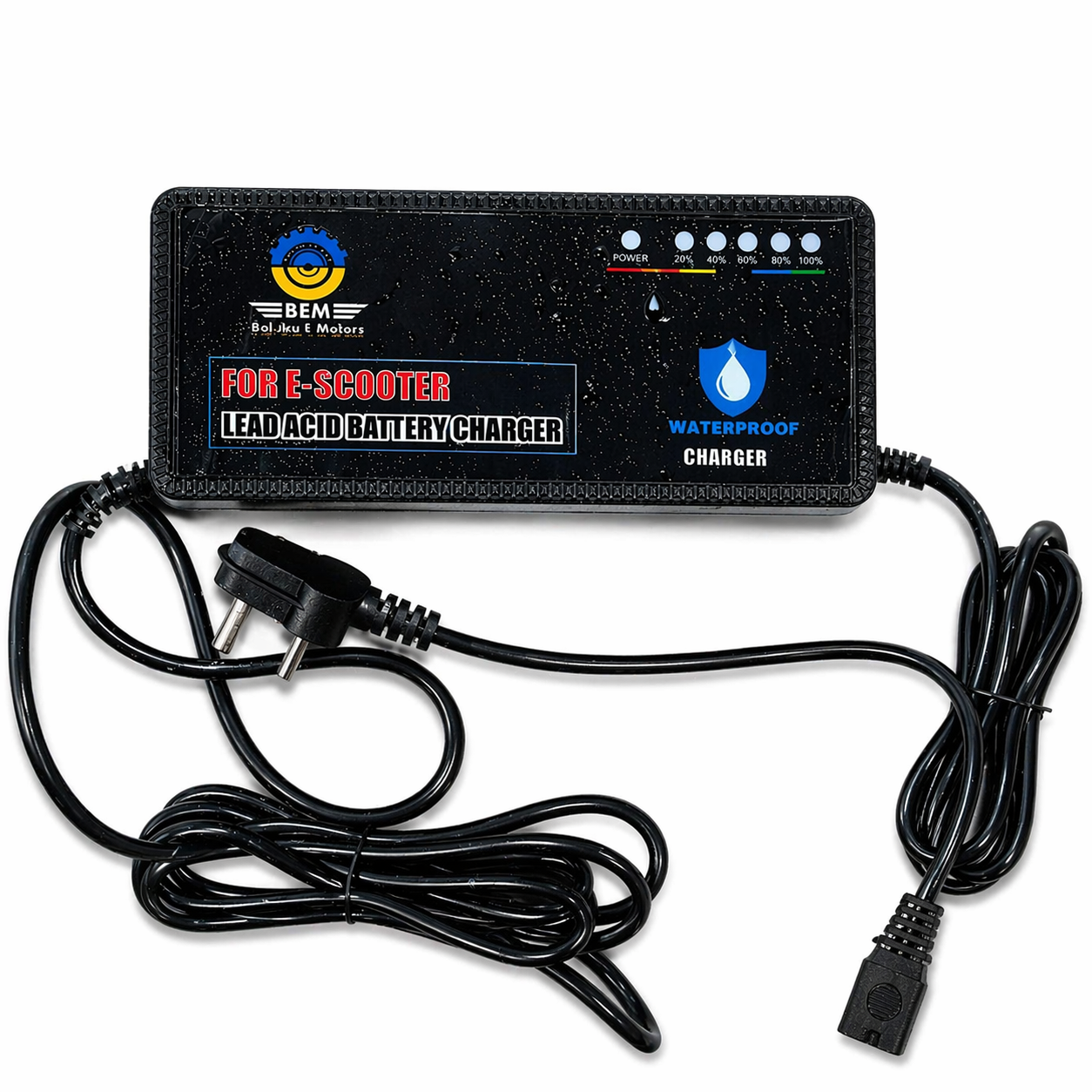 48v 4Amps - WATERPROOF PREMIUM Quality - Graphene / Lead Charger