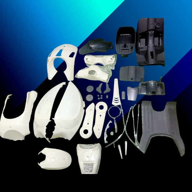 Round Vespa - Full Kit - White Color